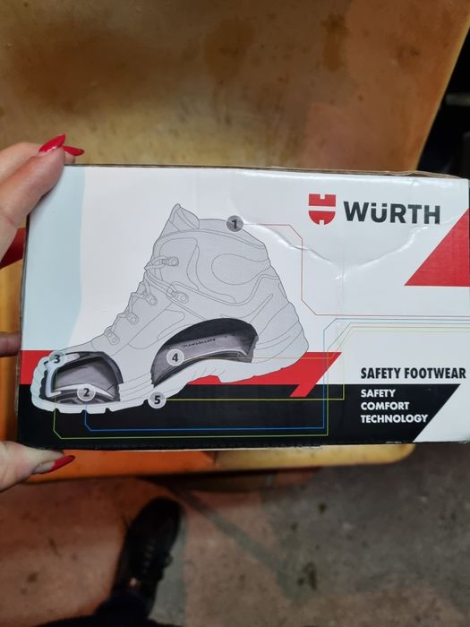 Защитни работни обувки WURTH Dionis S1P