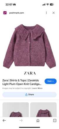 Кардиган Zara для девочек из Америки