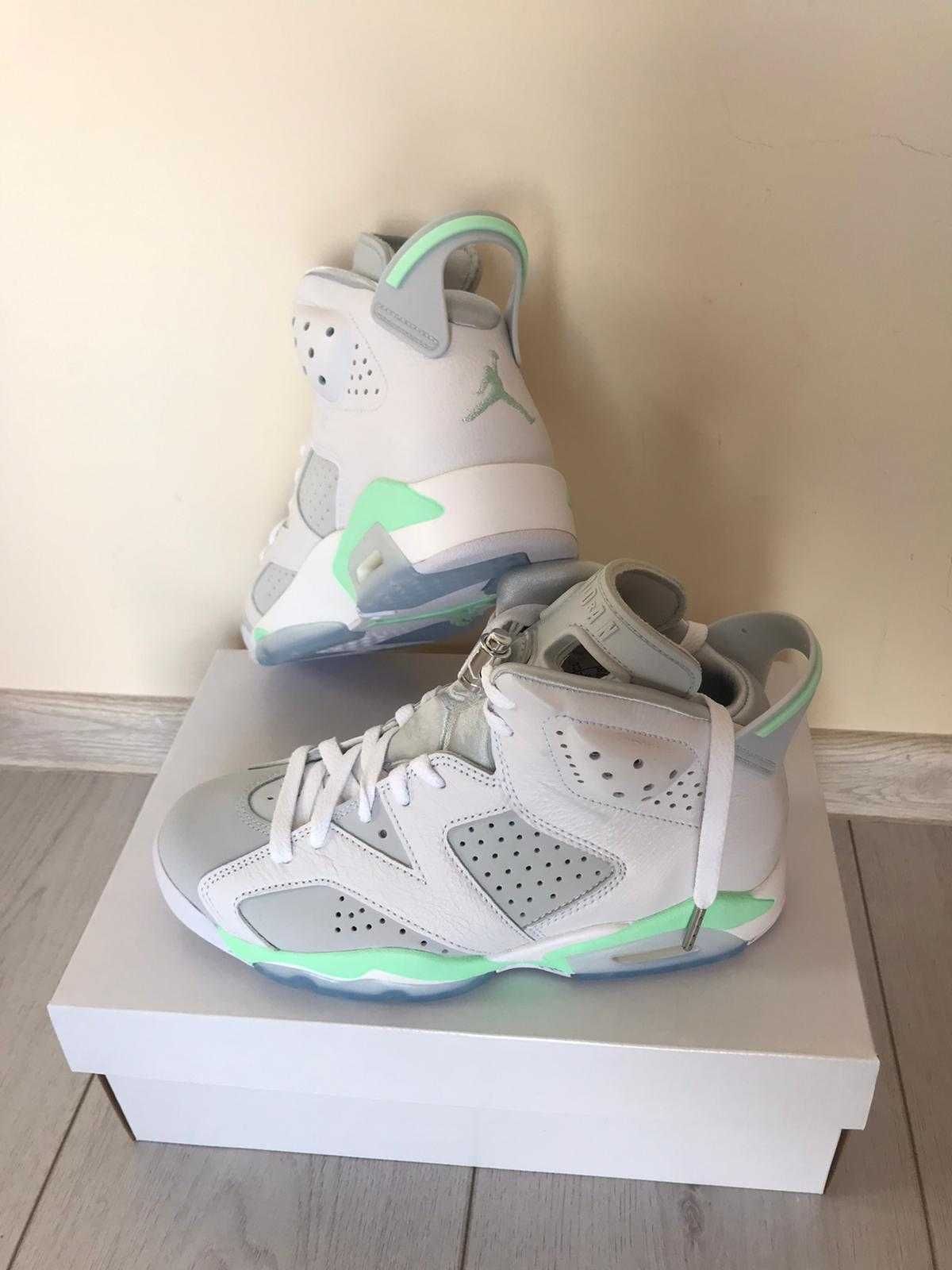 Jordan 6 Mint Foam 37.5, 38.5