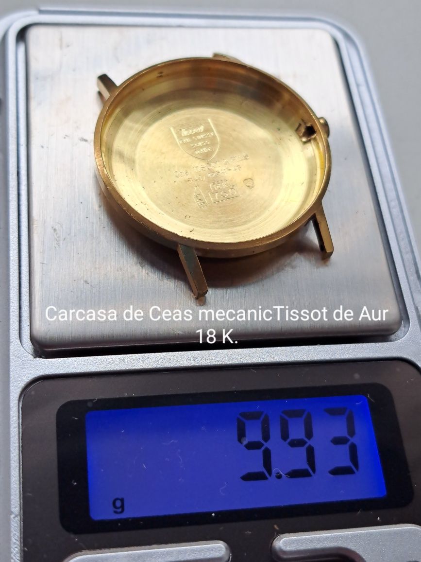 Ceas de Aur 18 K Tissot mecanic