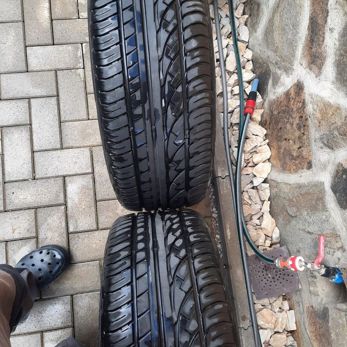 Anvelope de vara cu jenti originale  Mercedes  225/55/16