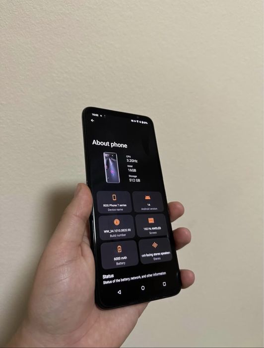 Asus Rog Phone 7 512GB / 16GB Ram