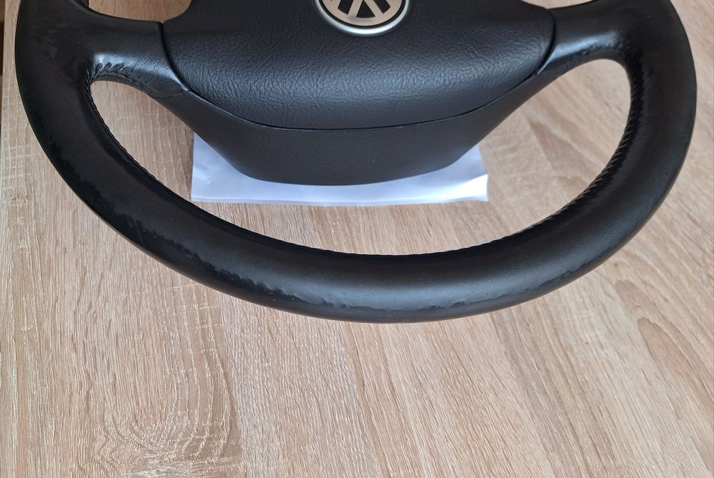 Volan piele 4 spițe VW Passat B5.5, Golf 4, Bora, Sharan