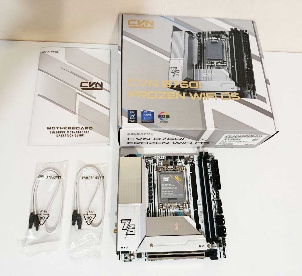 Mini-ITX Материнская плата DDR5 Новый!