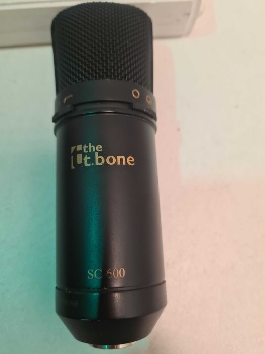 Microfon studio condenser T bone SC 600 Phantom power