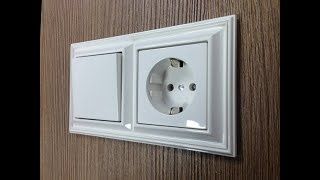 Elektrika ustanovka lustra galagen