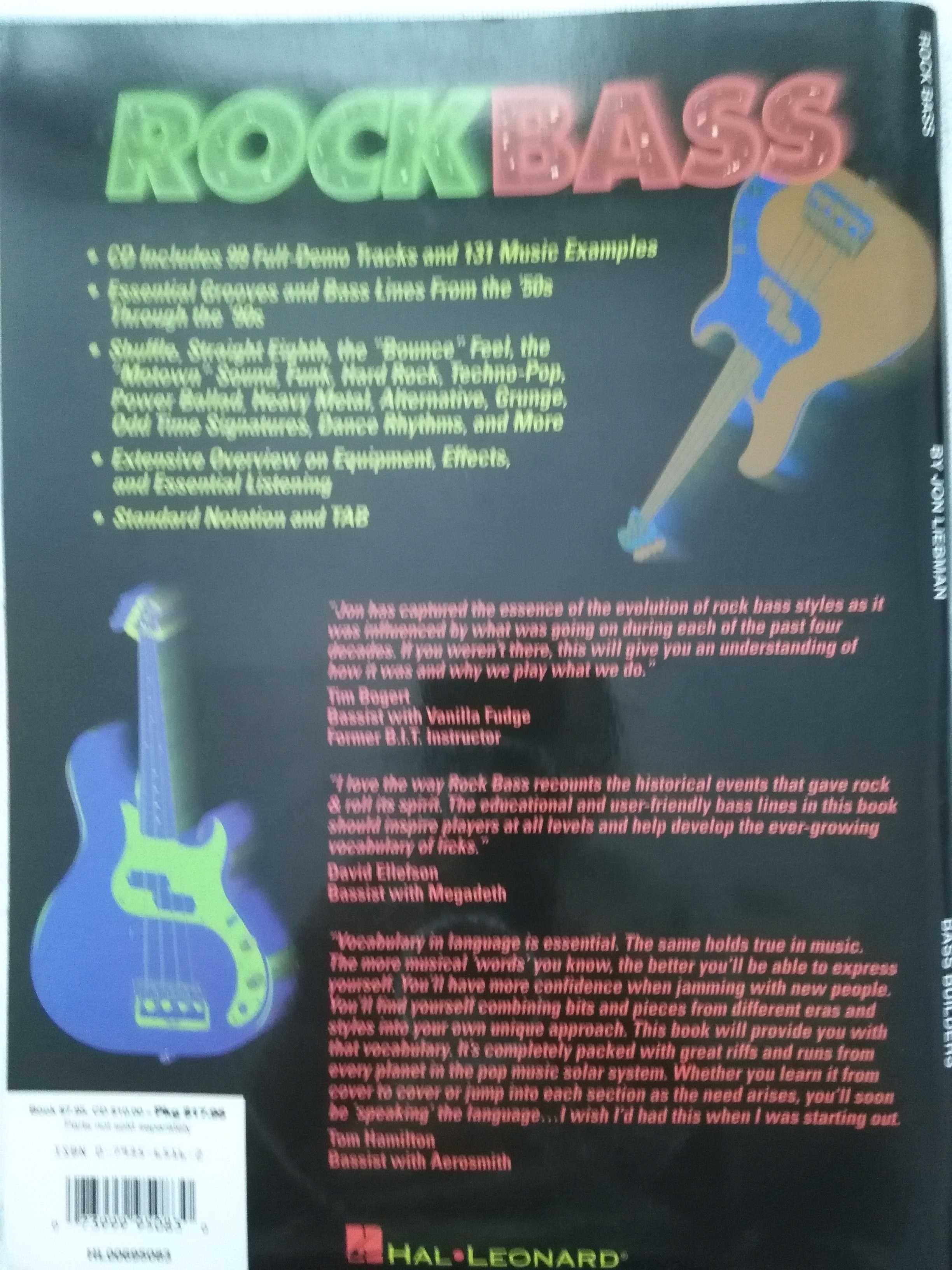 Книга Bass Builders RockBass от  Jon Liebman