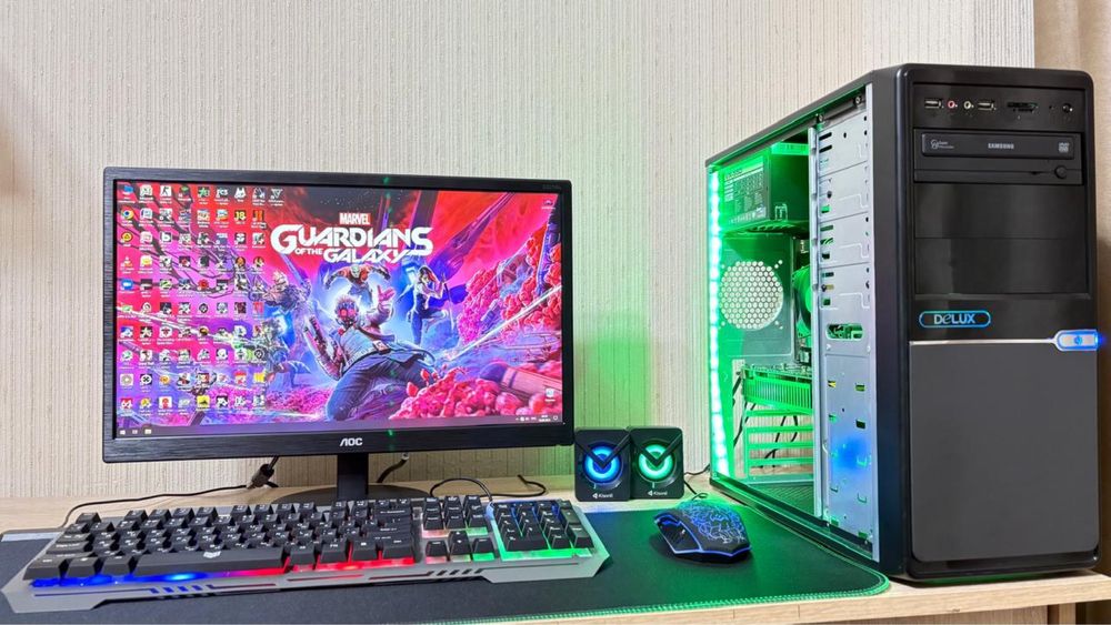 Игровой компьютер Core i5/8GB/SSD/HDD/GTX 550TI +22 дюйм монитор