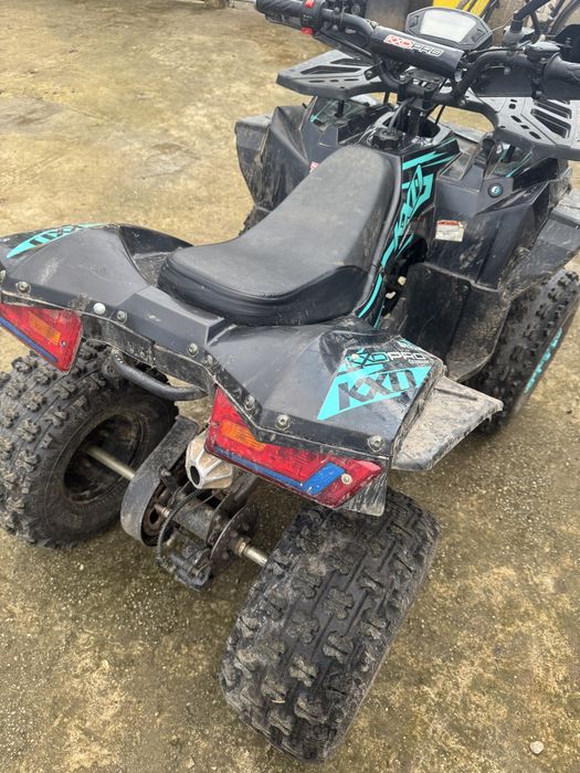 Atv 125 cc merge foarte bine porneste la sfert