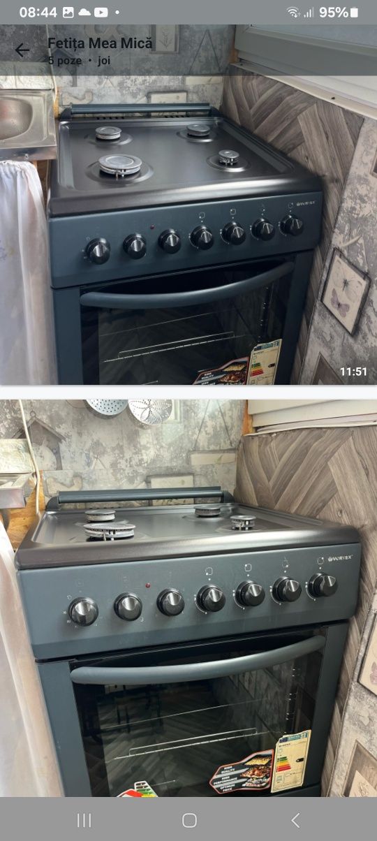 Aragaz vortex  electric și pe gaz