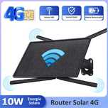 Router Wireless 4G, Panou Solar 20W, Baterie 20100mAh, Acoperire 50m