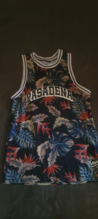 Maiou sport bărbați poliester tropical print L