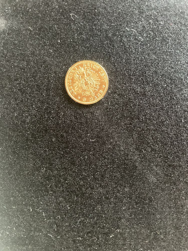 Златна монета 5 марки Чарлз I (Карл Фридрих Александър фон Вюртемберг)