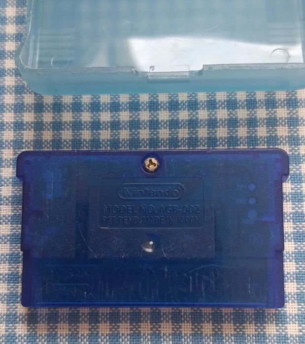 Joc Pokemon Sapphire version (limba engleza) Gameboy Nintendo Advancer