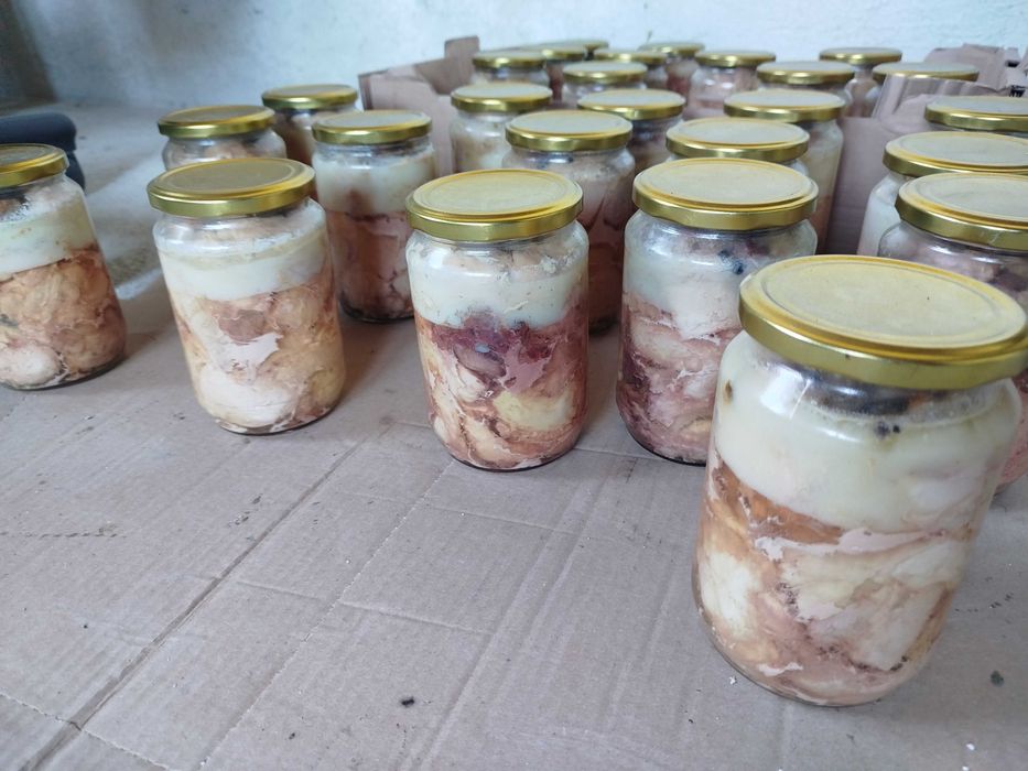 Буркани с пуешко месо