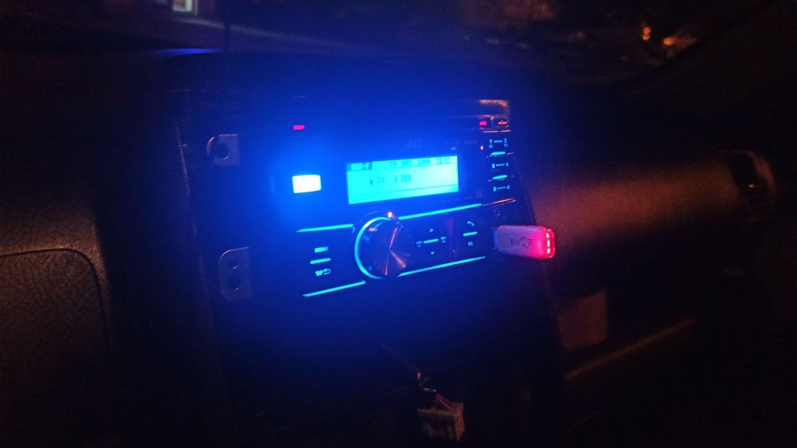 Авто радио плеър 2din JVC KW-SD70BT