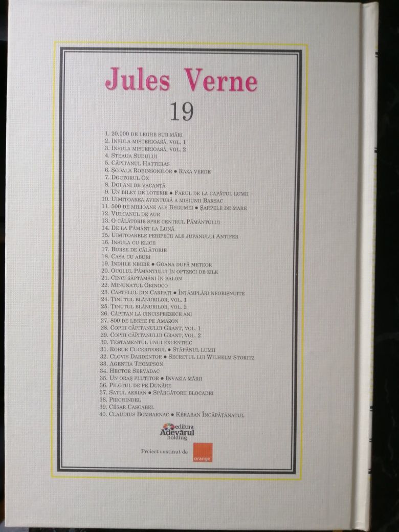 Cărți Jules Verne noi