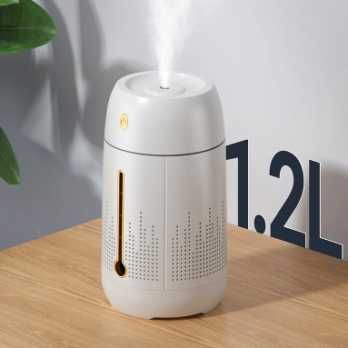 Umidificator de aer cu ultrasunete, 1.2 Litri, Aromatherapy, 40-50 mp