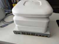 Cisco switch C3560CX-12PC-S POE + 3 APs + Juniper SRX300