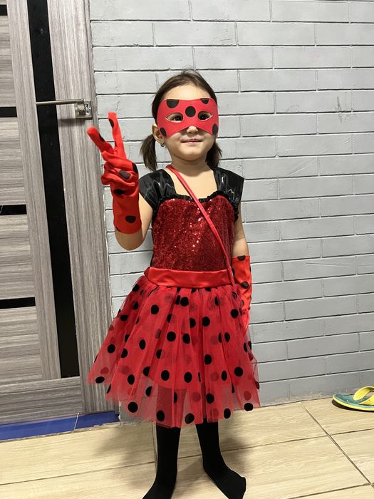 Костюм новогодний Леди бак для девочек