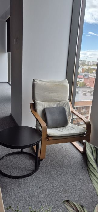Fotoliu balansoar Poang Ikea