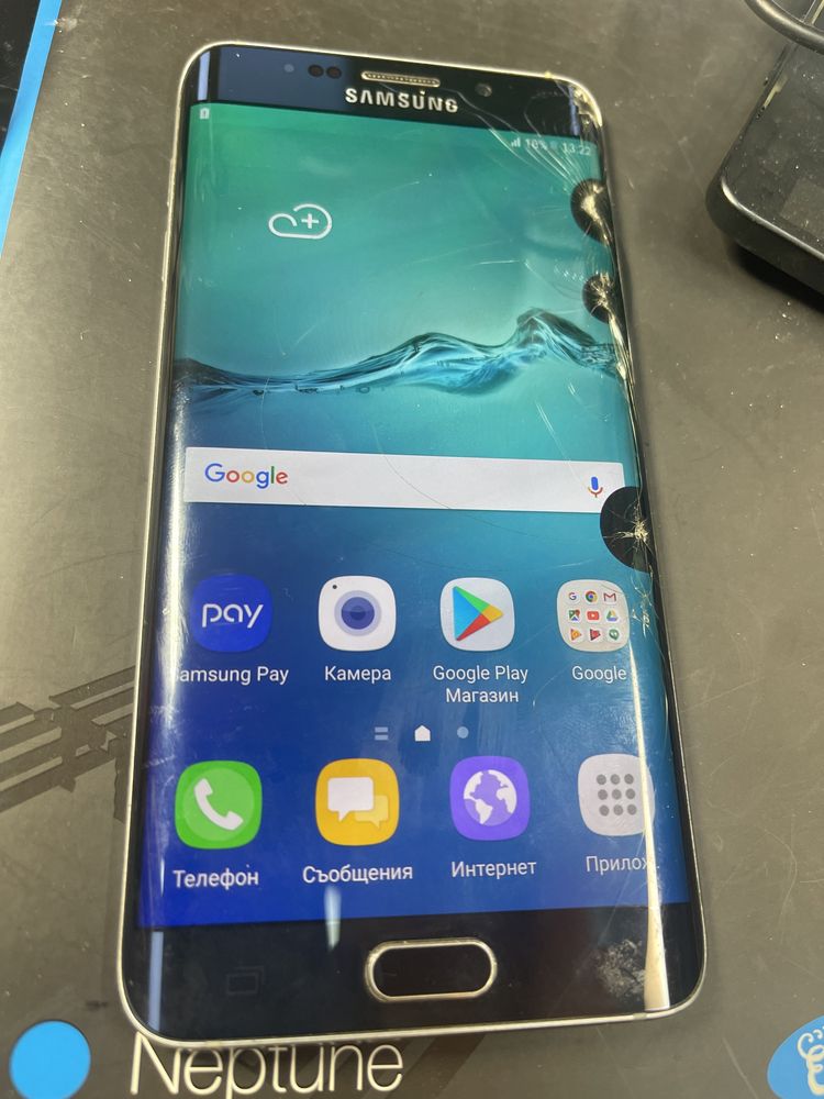 Samsung s6 plus петна на екрана