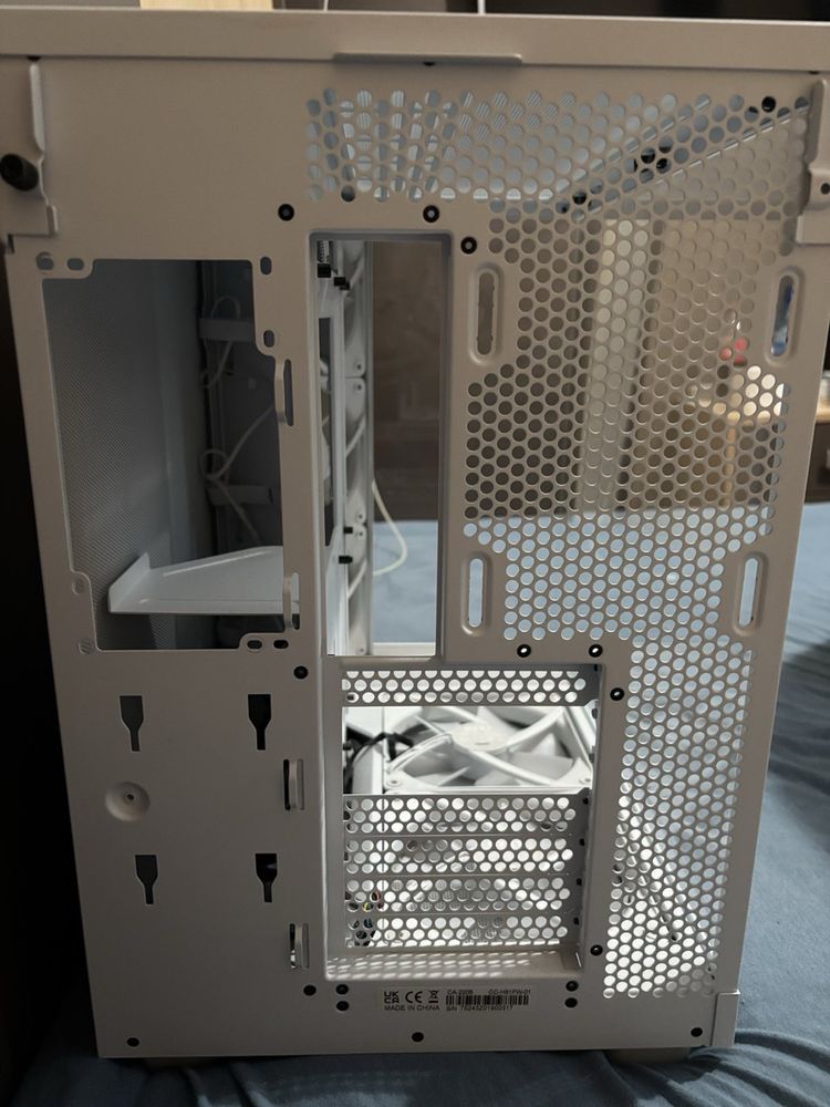 NZXT H6 с 5 вентилатора