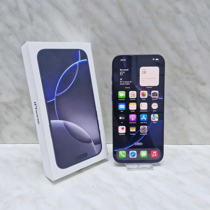 iPhone 16 Pro Max 256GB Garantie 100% Baterie Zeus Amanet Militari