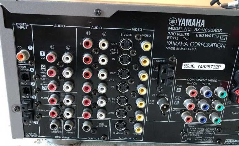 Ресийвър Yamaha  rx-v630rds