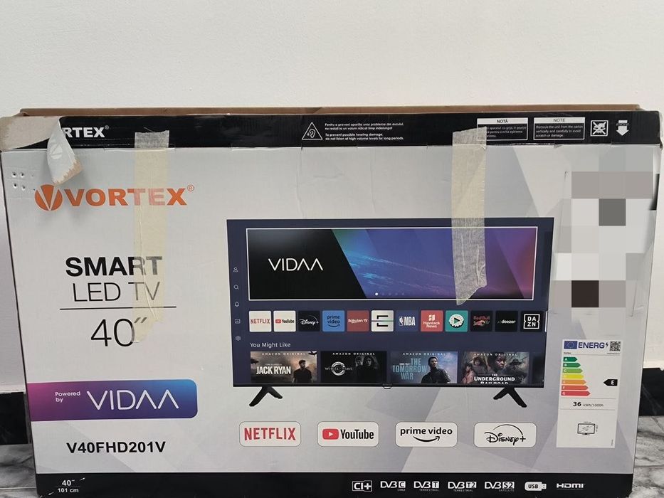 Televizor Vortex Full HD LED TV 40 V40FHD201V, Cod 109597