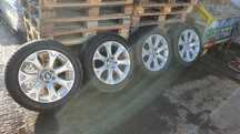 Jante BMW X5 originale aliaj magneziu R 19 cu anvelope de iarna