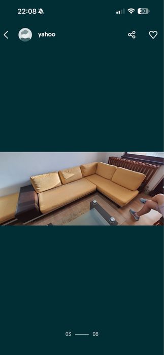 Coltar frumos ca nou modular