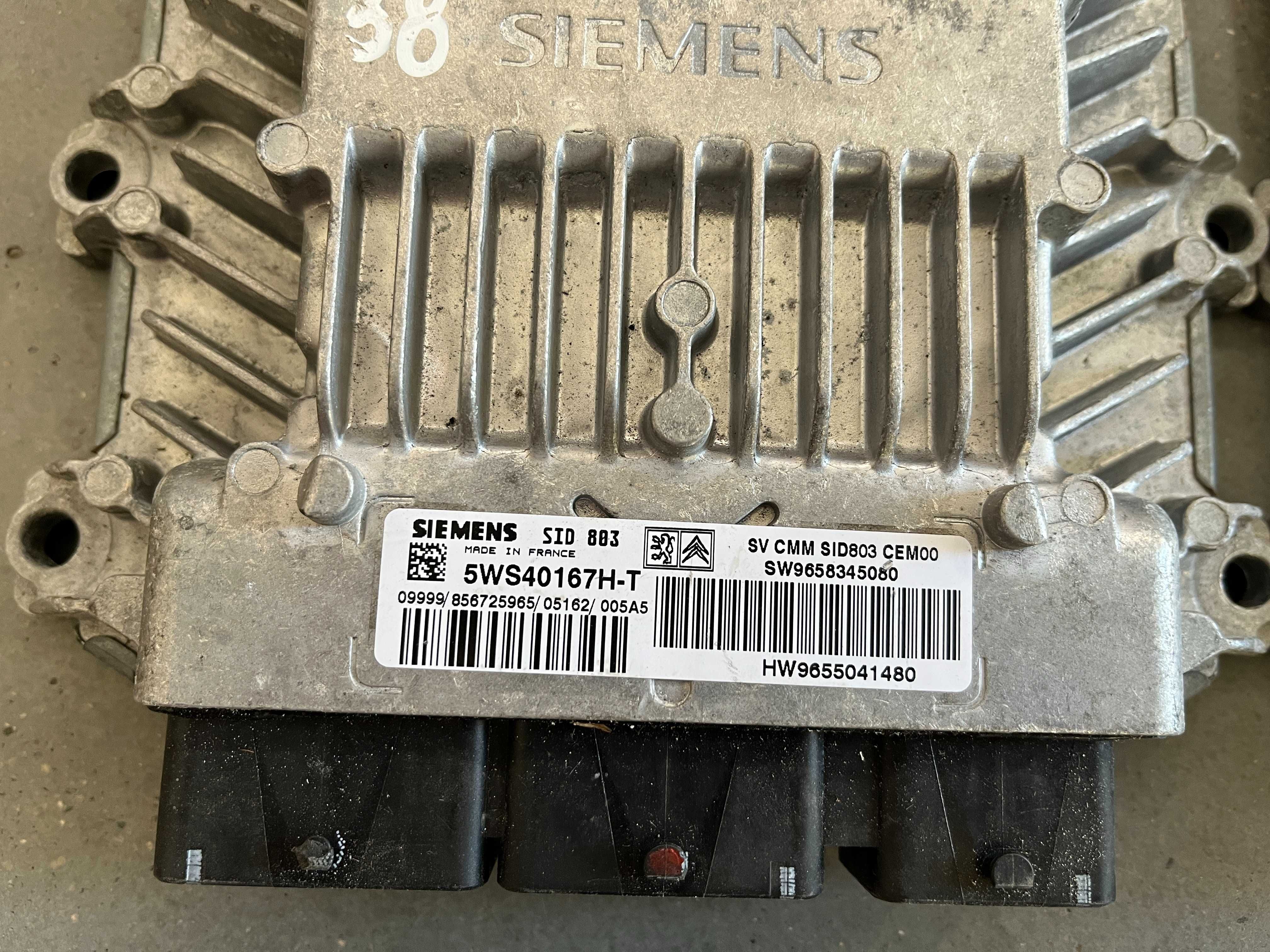 Компютър двигател ECU SIEMENS SID 803 Peugeot 307 407 2.0HDI 136к.с