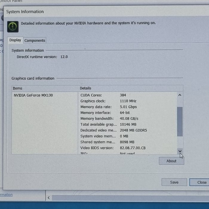Dell I7-8850H, Ssd 512Gb