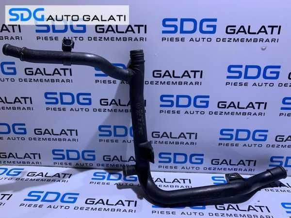 Conducta Teava Apa Lichid Racire Motor Antigel Skoda Superb 2 2.0 TDI CBBB 2008 - 2013 Cod 03L121065H