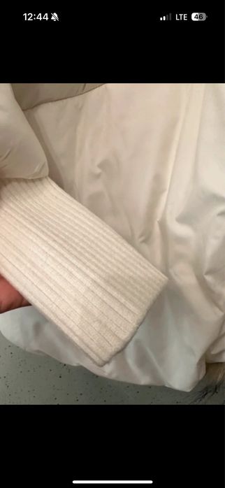 Geaca cu guker de blana detasabil