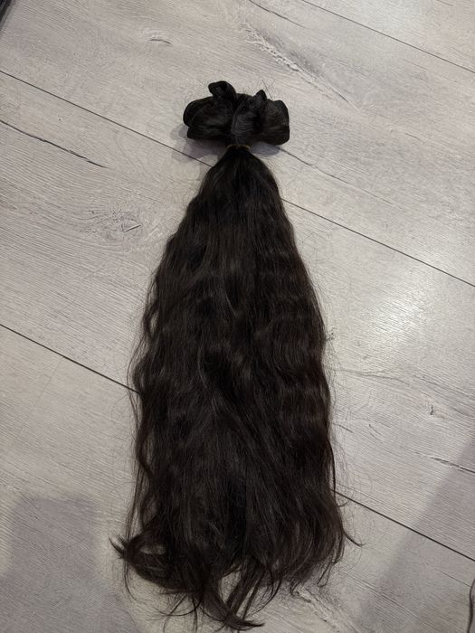 100% естествена девствена коса