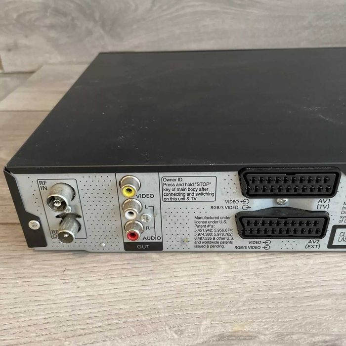 DVD Recorder tuner 160GB HDD,rca in euroscart in/out