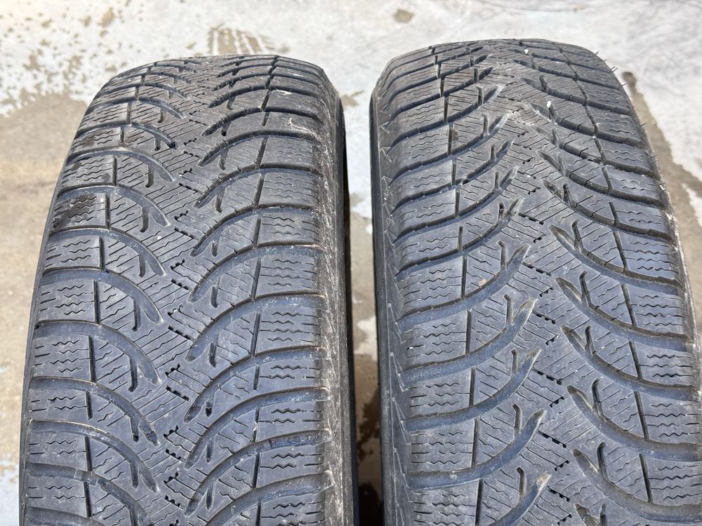 175/65/R15 Micnelin Alpin 2бр зимни 4-5мм грайфер