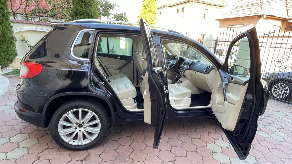 VW Tiguan,2.0tdi,Piele crem,4x4,euro5*Garantie*Rate*