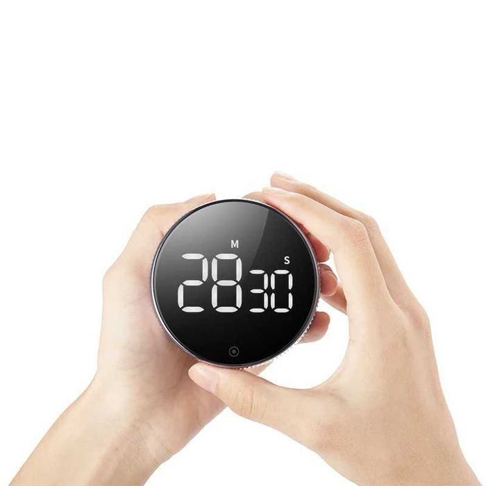 Timer CRONOMETRU bucatarie cu alarma DIGITAL temporizator magnetic
