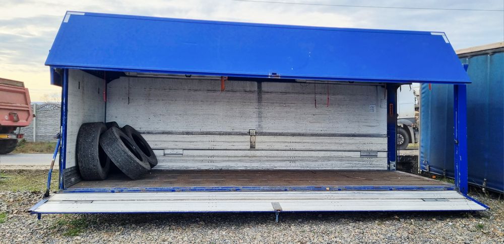 Container depozitare cu deschideri laterale complete