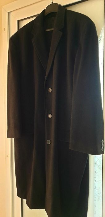 Palton stofa negra, barbatesc 54/56