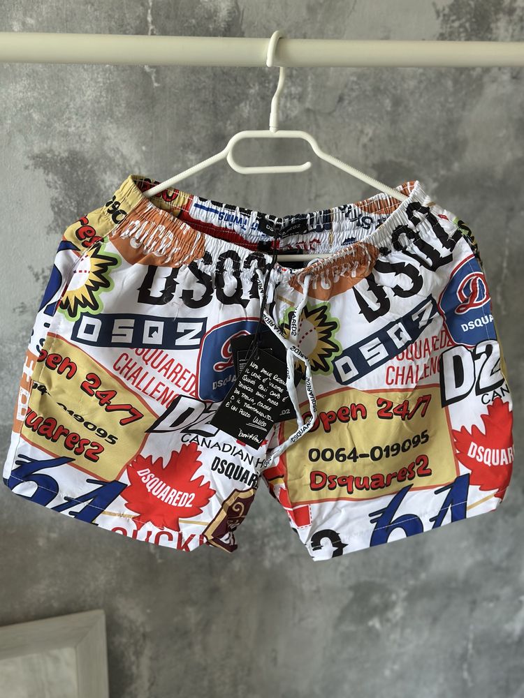Pantaloni baie sort plaja Dsquared2 Dsq