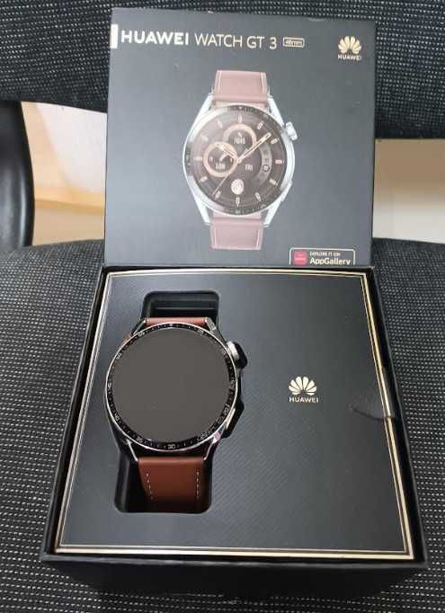Смарт часовник HUAWEI WATCH GT3 46mm, Classic Edition