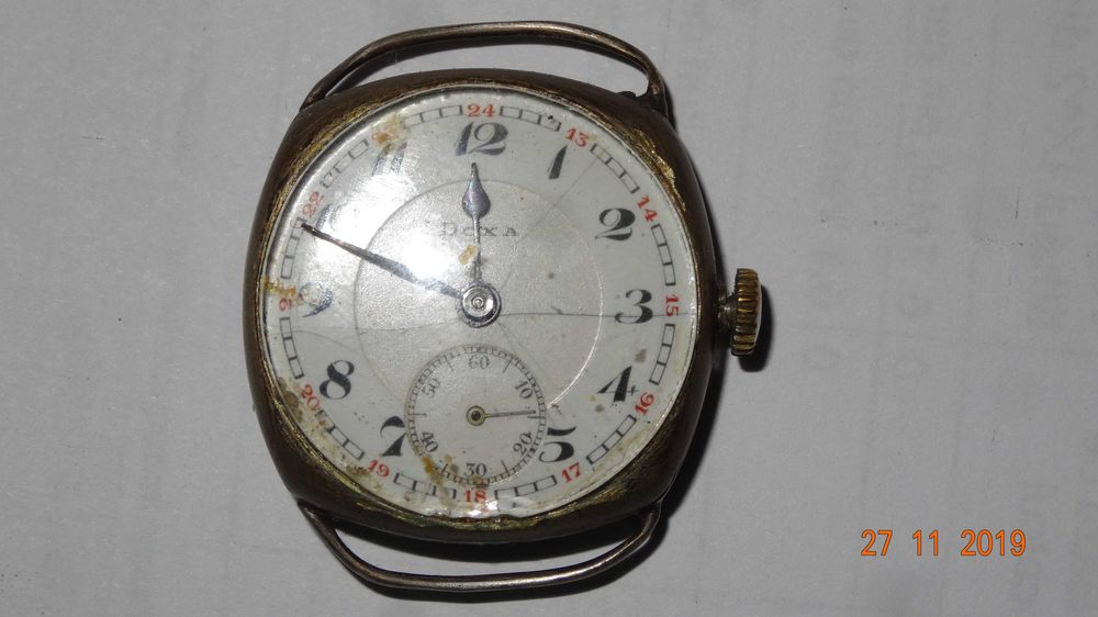 Vand ceas de dama DOXA, argint, functional