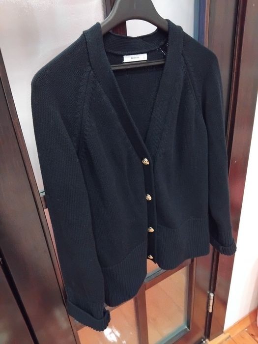 Тъмно синя жилетка 100% памук