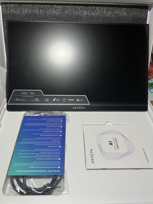 Преносим IPS монитор ARZOPA 15.6'' FHD 1080P