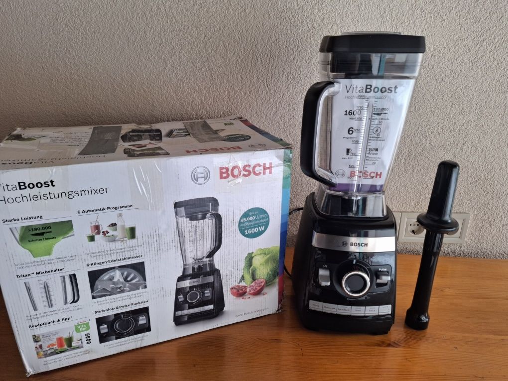 Професионален Блендер BOSCH VITABOOST MMBH6P6B 1600 W,2.5л