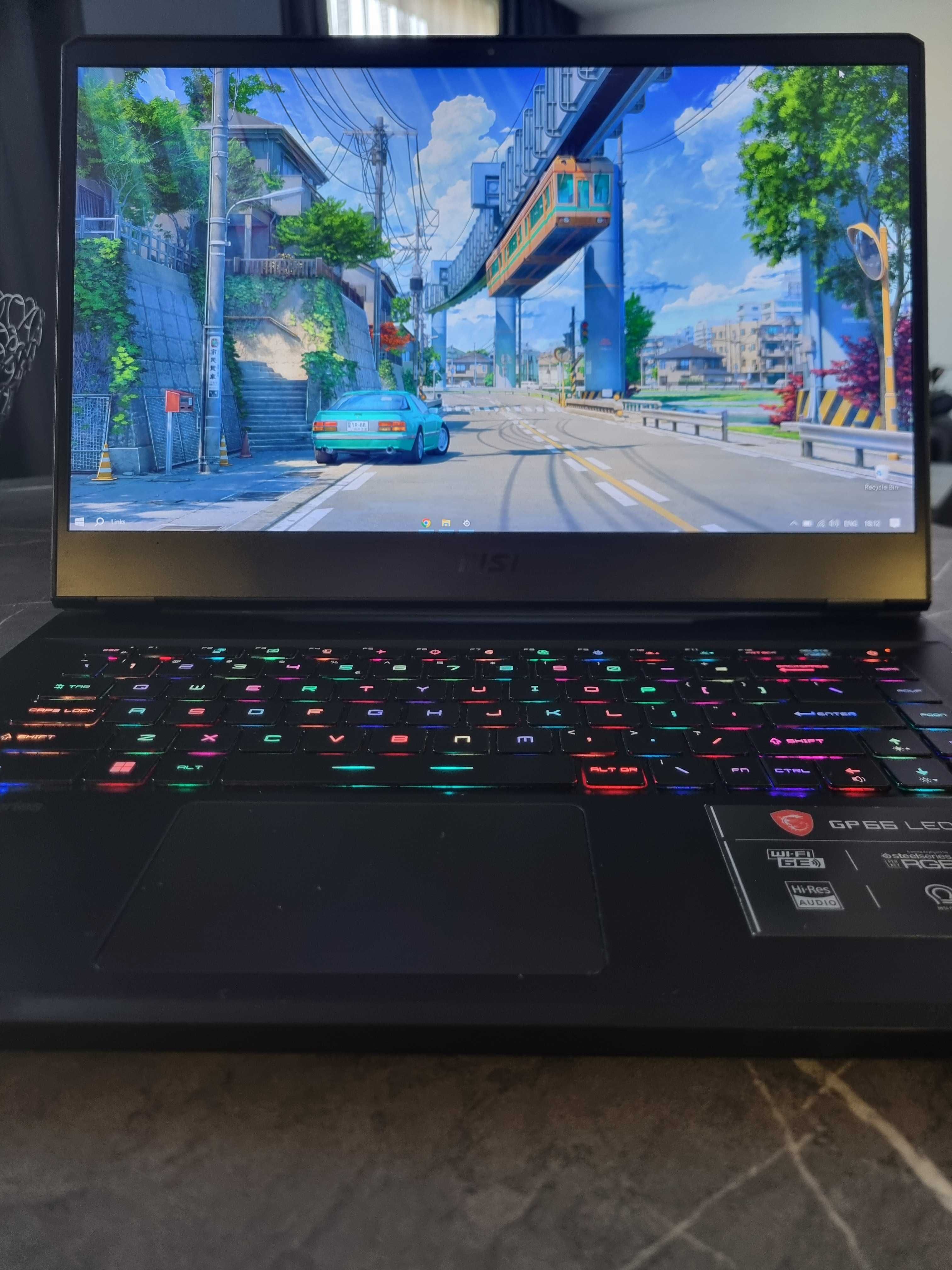 MSI GP66 Leopard | RTX 3080 | i7-11800H | 16 GB RAM | Геймърски лаптоп
